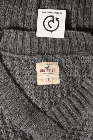 Дамски пуловер Hollister, Размер S, Цвят Сив, Цена 24,38 лв.