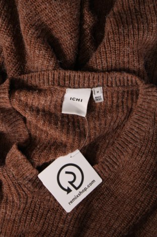 Γυναικείο πουλόβερ Ichi, Μέγεθος M, Χρώμα Καφέ, Τιμή 7,61 €