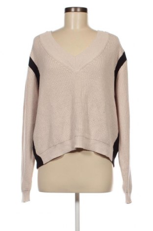 Γυναικείο πουλόβερ Ichi, Μέγεθος XL, Χρώμα  Μπέζ, Τιμή 25,36 €