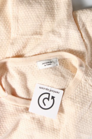 Дамски пуловер Jacqueline De Yong, Размер S, Цвят Екрю, Цена 8,70 лв.