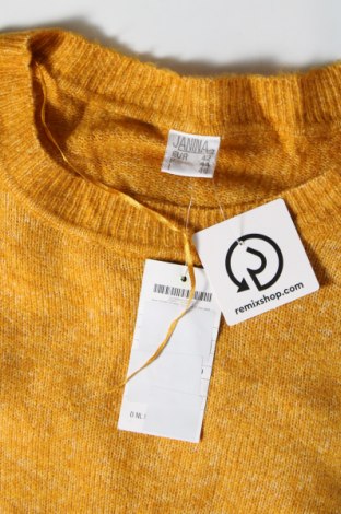 Дамски пуловер Janina, Размер L, Цвят Жълт, Цена 13,80 лв.