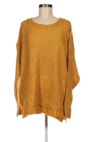 Дамски пуловер Janina, Размер L, Цвят Жълт, Цена 18,40 лв.