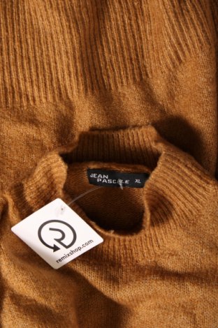 Дамски пуловер Jean Pascale, Размер XL, Цвят Кафяв, Цена 15,66 лв.