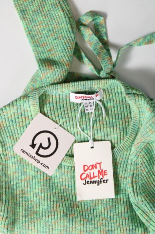 Дамски пуловер Jennyfer, Размер XS, Цвят Зелен, Цена 20,24 лв.