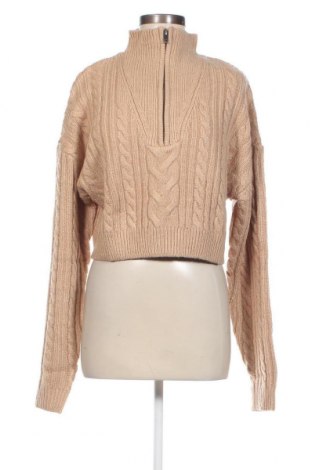 Дамски пуловер Jennyfer, Размер L, Цвят Кафяв, Цена 23,00 лв.