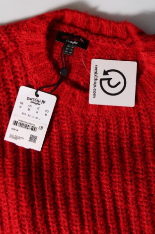Дамски пуловер Jennyfer, Размер M, Цвят Червен, Цена 20,24 лв.