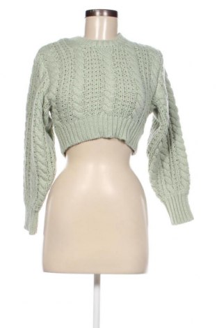 Дамски пуловер Jennyfer, Размер XXS, Цвят Зелен, Цена 18,40 лв.