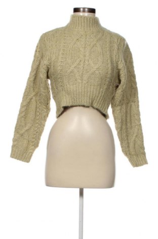 Γυναικείο πουλόβερ Jennyfer, Μέγεθος XXS, Χρώμα Πράσινο, Τιμή 9,48 €