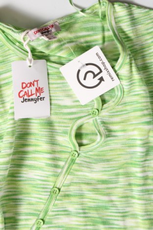 Дамски пуловер Jennyfer, Размер L, Цвят Зелен, Цена 17,94 лв.