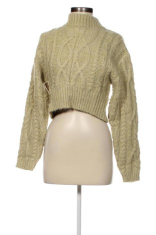 Дамски пуловер Jennyfer, Размер XS, Цвят Зелен, Цена 17,02 лв.