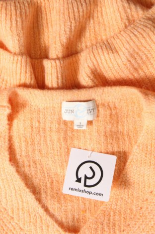 Damenpullover Jun & Ivy, Größe S, Farbe Orange, Preis € 15,69