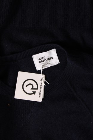 Дамски пуловер Just Cashmere, Размер S, Цвят Син, Цена 204,00 лв.