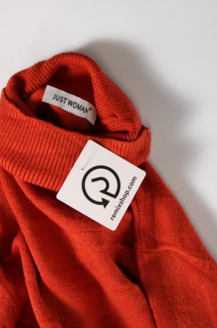 Дамски пуловер Just Woman, Размер S, Цвят Оранжев, Цена 9,86 лв.