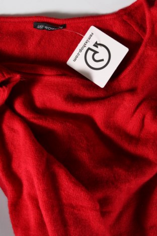 Pulover de femei Just Woman, Mărime M, Culoare Roșu, Preț 95,39 Lei