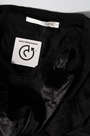 Γυναικείο πουλόβερ Kaffe, Μέγεθος M, Χρώμα Μαύρο, Τιμή 11,41 €