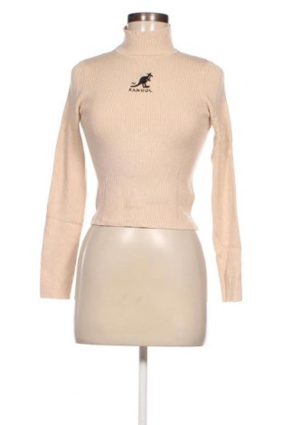 Дамски пуловер Kangol x H&M, Размер M, Цвят Екрю, Цена 13,05 лв.