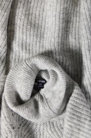 Дамски пуловер Kiabi, Размер XXS, Цвят Сив, Цена 13,05 лв.