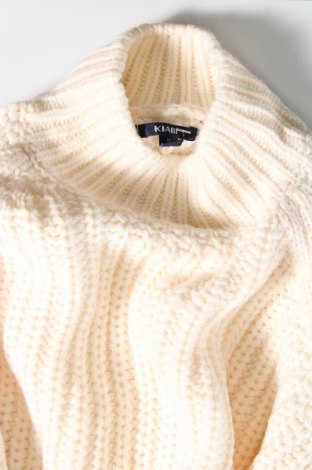 Дамски пуловер Kiabi, Размер M, Цвят Екрю, Цена 8,12 лв.