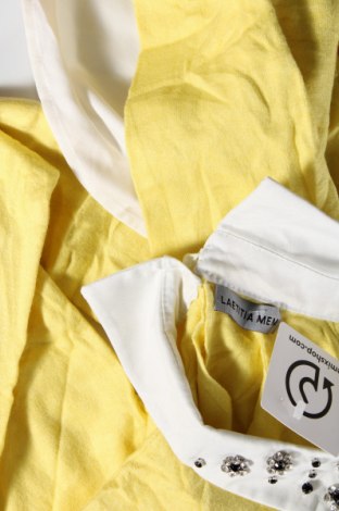 Γυναικείο πουλόβερ Laetitia Mem, Μέγεθος S, Χρώμα Κίτρινο, Τιμή 17,94 €