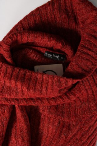 Γυναικείο πουλόβερ Laura Torelli, Μέγεθος XL, Χρώμα Κόκκινο, Τιμή 9,69 €