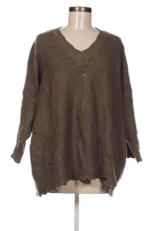 Дамски пуловер Lely Wood, Размер M, Цвят Зелен, Цена 14,85 лв.