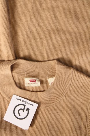 Дамски пуловер Levi's, Размер L, Цвят Бежов, Цена 29,76 лв.