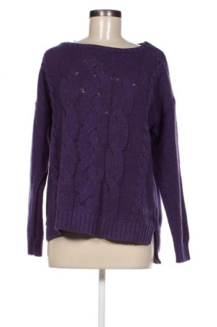 Дамски пуловер Liz Claiborne, Размер M, Цвят Лилав, Цена 4,35 лв.