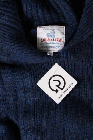 Γυναικείο πουλόβερ Lola & Liza, Μέγεθος XL, Χρώμα Μπλέ, Τιμή 8,37 €