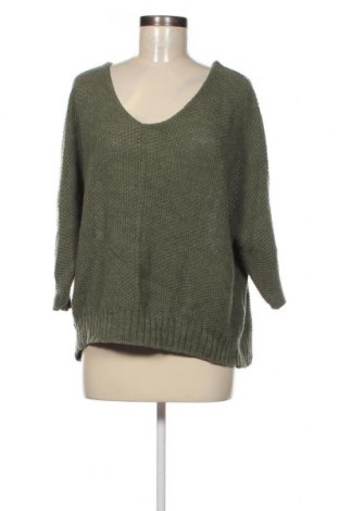Дамски пуловер Lola Liza, Размер L, Цвят Зелен, Цена 27,90 лв.