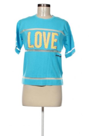 Дамски пуловер Love Moschino, Размер S, Цвят Син, Цена 305,00 лв.