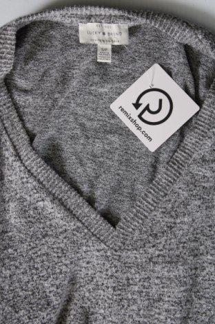 Γυναικείο πουλόβερ Lucky Brand, Μέγεθος S, Χρώμα Γκρί, Τιμή 14,26 €