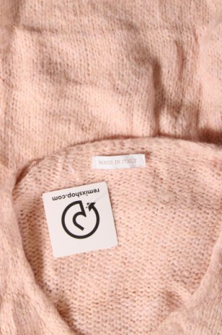 Дамски пуловер Made In Italy, Размер M, Цвят Розов, Цена 10,44 лв.