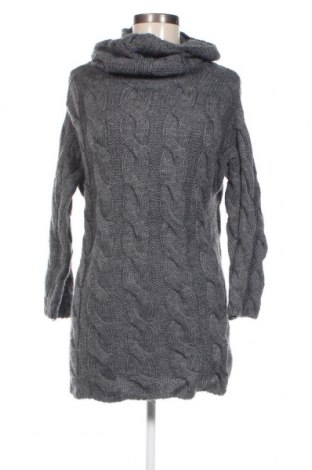 Γυναικείο πουλόβερ Made In Italy, Μέγεθος L, Χρώμα Γκρί, Τιμή 8,07 €
