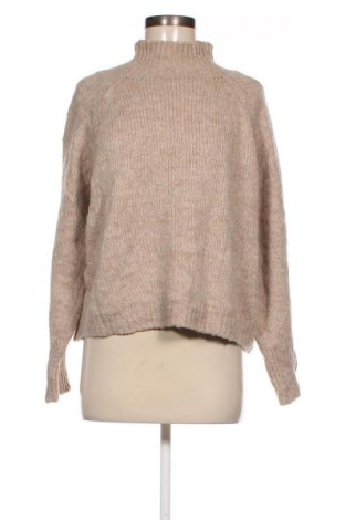 Γυναικείο πουλόβερ Made In Italy, Μέγεθος M, Χρώμα  Μπέζ, Τιμή 5,74 €