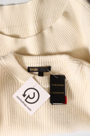 Дамски пуловер Maje, Размер S, Цвят Бежов, Цена 305,00 лв.