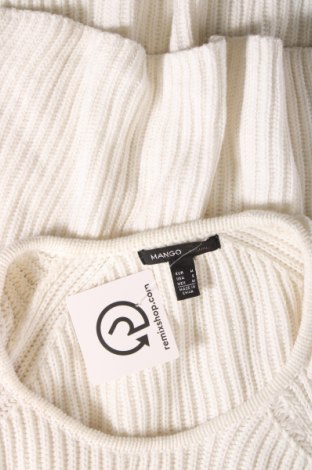 Дамски пуловер Mango, Размер M, Цвят Бял, Цена 13,50 лв.