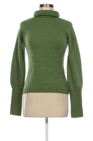 Дамски пуловер Mango, Размер M, Цвят Зелен, Цена 15,60 лв.