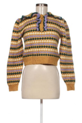 Дамски пуловер Mango, Размер S, Цвят Многоцветен, Цена 13,50 лв.