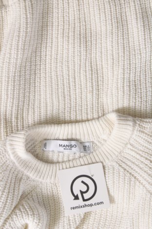 Дамски пуловер Mango, Размер S, Цвят Бял, Цена 12,16 лв.