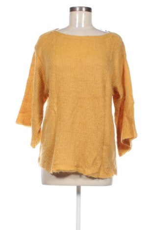 Γυναικείο πουλόβερ Marie Méro, Μέγεθος M, Χρώμα Κίτρινο, Τιμή 8,91 €