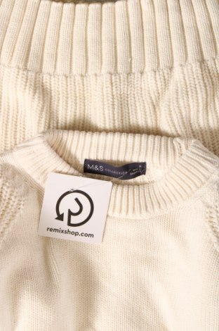Damenpullover Marks & Spencer, Größe S, Farbe Weiß, Preis 18,79 €