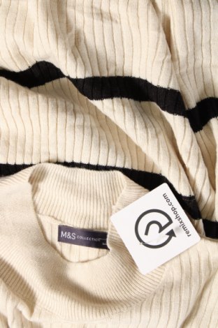 Γυναικείο πουλόβερ Marks & Spencer, Μέγεθος M, Χρώμα Λευκό, Τιμή 5,34 €