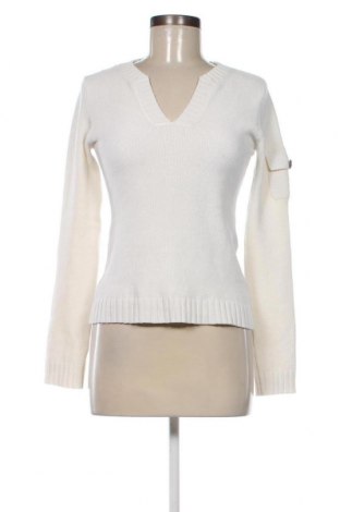 Дамски пуловер Marlboro Classics, Размер L, Цвят Бял, Цена 31,62 лв.