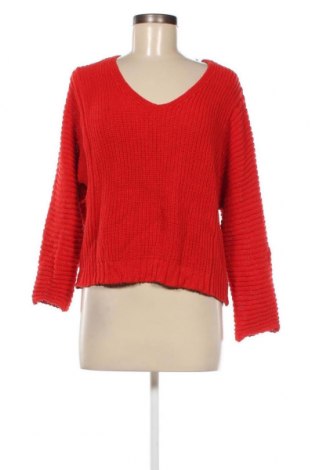 Дамски пуловер Massimo Dutti, Размер S, Цвят Червен, Цена 62,00 лв.