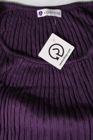 Дамски пуловер Merrytime, Размер S, Цвят Лилав, Цена 11,20 лв.
