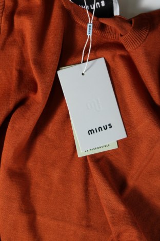 Дамски пуловер Minus, Размер L, Цвят Оранжев, Цена 56,00 лв.