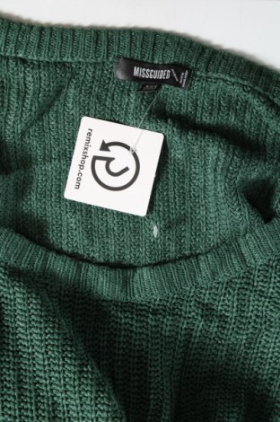 Γυναικείο πουλόβερ Missguided, Μέγεθος L, Χρώμα Πράσινο, Τιμή 5,20 €
