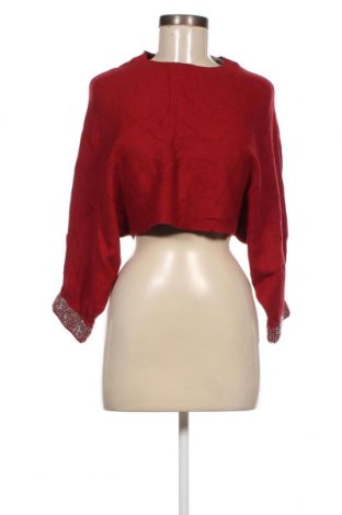 Дамски пуловер Moewy, Размер M, Цвят Червен, Цена 8,70 лв.