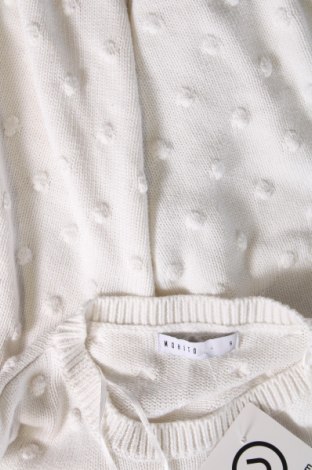 Дамски пуловер Mohito, Размер S, Цвят Бял, Цена 14,50 лв.