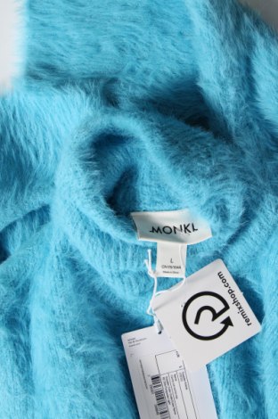 Γυναικείο πουλόβερ Monki, Μέγεθος L, Χρώμα Μπλέ, Τιμή 8,08 €